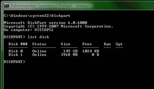 Install Windows Vista From A Flash Drive
